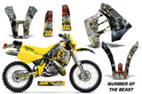 Dirt Bike Graphics Kit Decal Sticker Wrap For Suzuki RMX250 1989-1998 IM NOTB