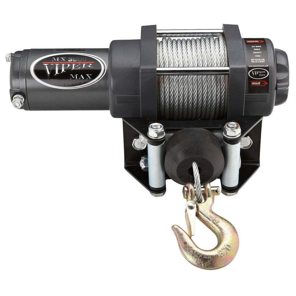 Viper 3000 LB ATV/UTV Winch - Viper Max