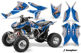 ATV Graphics Kit Quad Decal Sticker Wrap For Honda TRX450R TRX450ER TBOMBER BLUE