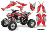 ATV Graphics Kit Quad Decal Sticker Wrap For Honda TRX450R TRX450ER TBOMBER RED