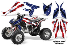 Load image into Gallery viewer, ATV Graphics Kit Quad Decal Sticker Wrap For Honda TRX450R TRX450ER USA FLAG-atv motorcycle utv parts accessories gear helmets jackets gloves pantsAll Terrain Depot