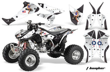 Load image into Gallery viewer, ATV Graphics Kit Quad Decal Sticker Wrap For Honda TRX450R TRX450ER TBOMBER WHITE-atv motorcycle utv parts accessories gear helmets jackets gloves pantsAll Terrain Depot