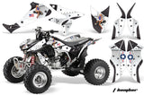 ATV Graphics Kit Quad Decal Sticker Wrap For Honda TRX450R TRX450ER TBOMBER WHITE