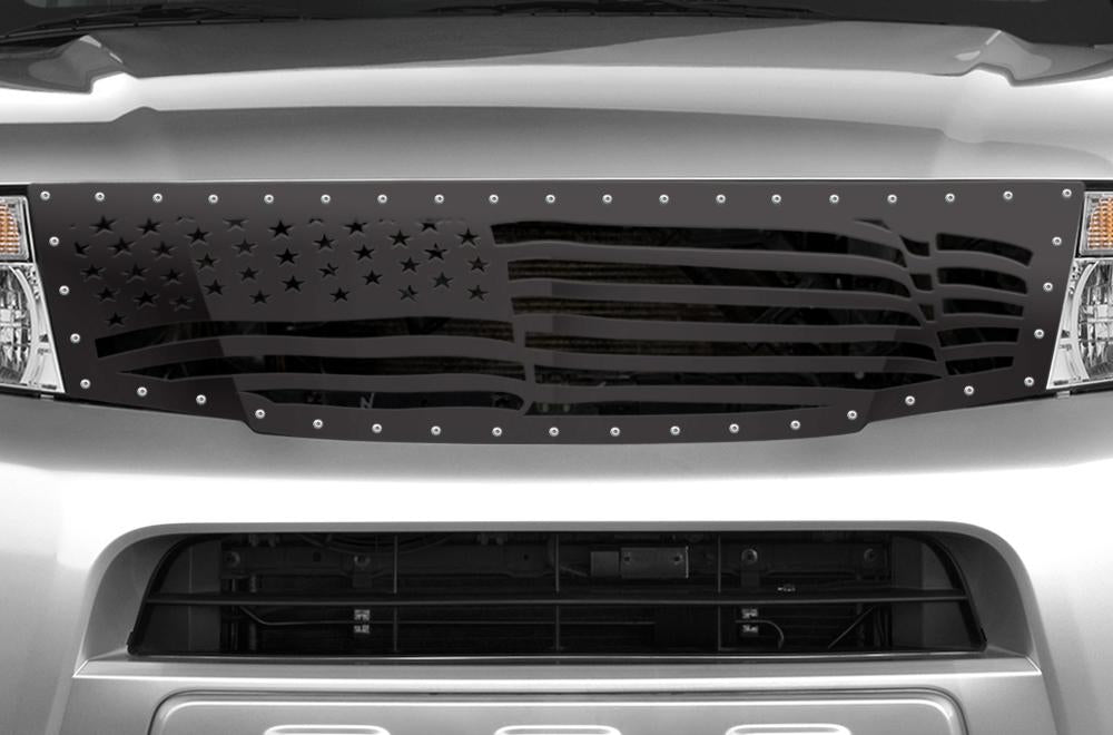 1 Piece Steel Grille for Nissan Pathfinder 2008-2011 - AMERICAN FLAG-atv motorcycle utv parts accessories gear helmets jackets gloves pantsAll Terrain Depot
