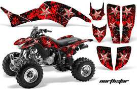 ATV Graphics Kit Decal Quad Sticker Wrap For Honda TRX400EX 1999-2007 NORTHSTAR CHROME RED-atv motorcycle utv parts accessories gear helmets jackets gloves pantsAll Terrain Depot