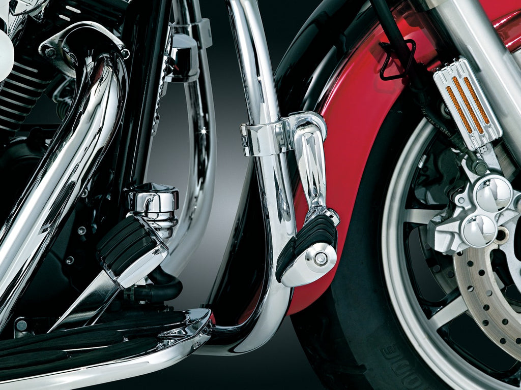 Longhorn Offset Highway Pegs Kuryakyn