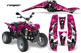 ATV Graphics Kit Decal Wrap For Polaris Sportsman 500 Trailblazer 350 1985-2009 REAPER PINK