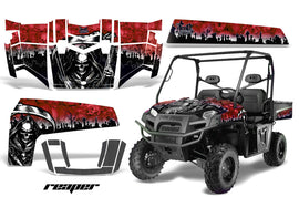 UTV Decal Graphics Kit Wrap For Polaris Ranger XP 500/700 2009-2014 REAPER RED-atv motorcycle utv parts accessories gear helmets jackets gloves pantsAll Terrain Depot