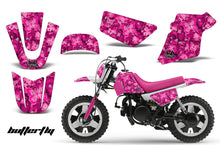 Load image into Gallery viewer, Dirt Bike Graphics Kit MX Decal Wrap For Yamaha PW50 PW 50 1990-2019 BUTTERFLIES PINK-atv motorcycle utv parts accessories gear helmets jackets gloves pantsAll Terrain Depot