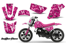 Load image into Gallery viewer, Dirt Bike Graphics Kit MX Decal Wrap For Yamaha PW50 PW 50 1990-2019 BUTTERFLIES WHITE PINK-atv motorcycle utv parts accessories gear helmets jackets gloves pantsAll Terrain Depot