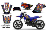 Dirt Bike Graphics Kit MX Decal Wrap For Yamaha PW50 PW 50 1990-2019 EDHP BLUE