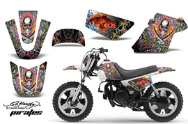 Dirt Bike Graphics Kit MX Decal Wrap For Yamaha PW50 PW 50 1990-2019 EDHP WHITE-atv motorcycle utv parts accessories gear helmets jackets gloves pantsAll Terrain Depot