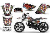 Dirt Bike Graphics Kit MX Decal Wrap For Yamaha PW50 PW 50 1990-2019 EDHP WHITE