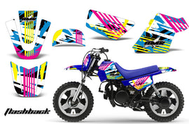 Dirt Bike Graphics Kit MX Decal Wrap For Yamaha PW50 PW 50 1990-2019 FLASHBACK-atv motorcycle utv parts accessories gear helmets jackets gloves pantsAll Terrain Depot