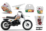 Dirt Bike Decal Graphic Kit Sticker Wrap For Yamaha PW80 PW 80 1996-2006 VEGAS WHITE