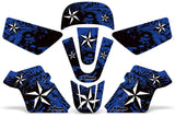 Dirt Bike Graphics Kit MX Decal Wrap For Yamaha PW50 PW 50 1990-2019 NORTHSTAR BLUE