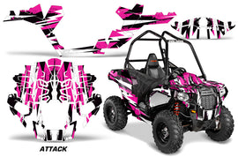 Graphics Kit ATV Decal Wrap For Polaris Sportsman ACE 325 570 2014-2016 ATTACK PINK-atv motorcycle utv parts accessories gear helmets jackets gloves pantsAll Terrain Depot