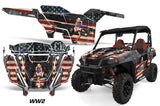 UTV Decal Graphics Kit SXS Wrap For Polaris General 1000 EPS 2016-2018 WW2 BOMBER