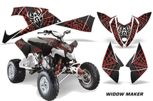 Load image into Gallery viewer, ATV Decal Graphic Kit Quad Wrap For Polaris Outlaw 450 525 2009-2012 WIDOW RED BLACK-atv motorcycle utv parts accessories gear helmets jackets gloves pantsAll Terrain Depot