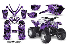 Load image into Gallery viewer, ATV Graphics Kit Quad Decal Sticker Wrap For Polaris Outlaw 50 2008-2018 NORTHSTAR PURPLE CHROME-atv motorcycle utv parts accessories gear helmets jackets gloves pantsAll Terrain Depot