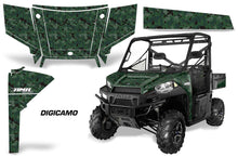Load image into Gallery viewer, UTV Graphics Kit SxS Decal Wrap For Polaris Ranger 570 900 2013-2015 DIGICAMO GREEN-atv motorcycle utv parts accessories gear helmets jackets gloves pantsAll Terrain Depot