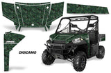 UTV Graphics Kit SxS Decal Wrap For Polaris Ranger 570 900 2013-2015 DIGICAMO GREEN