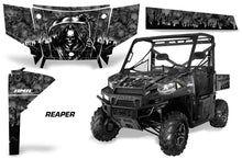 Load image into Gallery viewer, UTV Graphics Kit SxS Decal Wrap For Polaris Ranger 570 900 2013-2015 REAPER BLACK-atv motorcycle utv parts accessories gear helmets jackets gloves pantsAll Terrain Depot