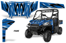 Load image into Gallery viewer, UTV Graphics Kit SxS Decal Wrap For Polaris Ranger 570 900 2013-2015 FADE BLUE-atv motorcycle utv parts accessories gear helmets jackets gloves pantsAll Terrain Depot