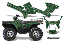 Load image into Gallery viewer, ATV Graphics Kit Decal Sticker Wrap For Polaris Sportsman 500/800 2005-2010 DIGICAMO GREEN-atv motorcycle utv parts accessories gear helmets jackets gloves pantsAll Terrain Depot