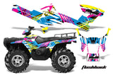 ATV Graphics Kit Decal Sticker Wrap For Polaris Sportsman 500/800 2005-2010 FLASHBACK