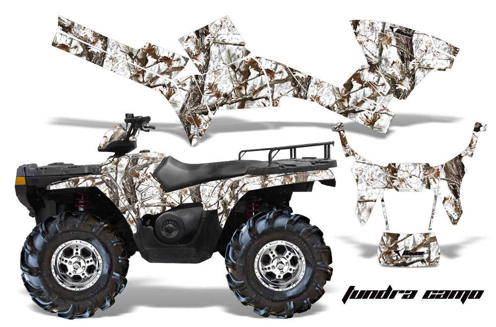 ATV Graphics Kit Decal Sticker Wrap For Polaris Sportsman 500/800 2005-2010 TUNDRA CAMO-atv motorcycle utv parts accessories gear helmets jackets gloves pantsAll Terrain Depot