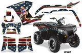 ATV Graphics Kit Decal Sticker Wrap For Polaris Sportsman 500/800 2011-2015 WW2 BOMBER