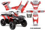 ATV Graphics Kit Decal Sticker Wrap For Polaris Sportsman 90/110 2007-2016 WARHAWK RED