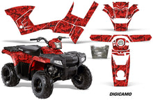 Load image into Gallery viewer, ATV Graphics Kit Decal Sticker Wrap For Polaris Sportsman 90/110 2007-2016 DIGICAMO RED-atv motorcycle utv parts accessories gear helmets jackets gloves pantsAll Terrain Depot