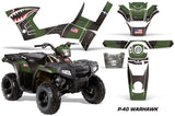 ATV Graphics Kit Decal Sticker Wrap For Polaris Sportsman 90/110 2007-2016 WARHAWK GREEN