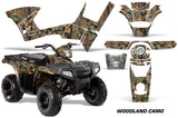 ATV Graphics Kit Decal Sticker Wrap For Polaris Sportsman 90/110 2007-2016 WOODLAND CAMO