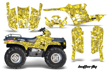Load image into Gallery viewer, ATV Graphics Kit Decal Wrap For Polaris Sportsman 400 500 1995-2004 BUTTERFLIES WHITE YELLOW-atv motorcycle utv parts accessories gear helmets jackets gloves pantsAll Terrain Depot