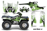 ATV Graphics Kit Decal Wrap For Polaris Sportsman 400 500 1995-2004 CARBONX GREEN