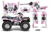 ATV Graphics Kit Decal Wrap For Polaris Sportsman 400 500 1995-2004 LUNA PINK