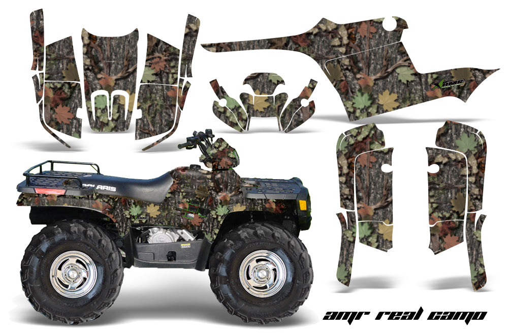 ATV Graphics Kit Decal Wrap For Polaris Sportsman 400 500 1995-2004 REAL CAMO-atv motorcycle utv parts accessories gear helmets jackets gloves pantsAll Terrain Depot