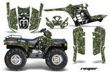 ATV Graphics Kit Decal Wrap For Polaris Sportsman 400 500 1995-2004 REAPER GREEN