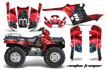 Load image into Gallery viewer, ATV Graphics Kit Decal Wrap For Polaris Sportsman 400 500 1995-2004 ZOMBIE RED-atv motorcycle utv parts accessories gear helmets jackets gloves pantsAll Terrain Depot