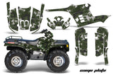 ATV Graphics Kit Decal Wrap For Polaris Sportsman 400 500 1995-2004 CAMOPLATE GREEN