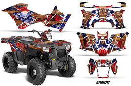 ATV Graphics Kit Decal Quad Wrap For Polaris Sportsman 570 2014-2017 BANDIT-atv motorcycle utv parts accessories gear helmets jackets gloves pantsAll Terrain Depot