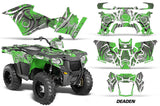 ATV Graphics Kit Decal Quad Wrap For Polaris Sportsman 570 2014-2017 DEADEN GREEN