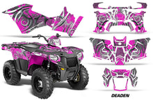 Load image into Gallery viewer, ATV Graphics Kit Decal Quad Wrap For Polaris Sportsman 570 2014-2017 DEADEN PINK-atv motorcycle utv parts accessories gear helmets jackets gloves pantsAll Terrain Depot