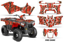 Load image into Gallery viewer, ATV Graphics Kit Decal Quad Wrap For Polaris Sportsman 570 2014-2017 FIRECAMO-atv motorcycle utv parts accessories gear helmets jackets gloves pantsAll Terrain Depot