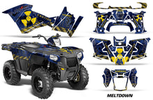 Load image into Gallery viewer, ATV Graphics Kit Decal Quad Wrap For Polaris Sportsman 570 2014-2017 MELTDOWN YELLOW BLUE-atv motorcycle utv parts accessories gear helmets jackets gloves pantsAll Terrain Depot