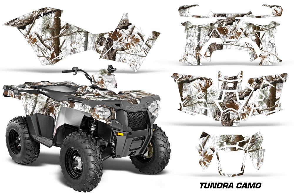 ATV Graphics Kit Decal Quad Wrap For Polaris Sportsman 570 2014-2017 TUNDRA CAMO-atv motorcycle utv parts accessories gear helmets jackets gloves pantsAll Terrain Depot