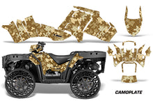 Load image into Gallery viewer, ATV Graphics Kit Decal Sticker Wrap For Polaris Sportsman WV850 2014-2015 CAMOPLATE TAN-atv motorcycle utv parts accessories gear helmets jackets gloves pantsAll Terrain Depot
